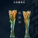 诺格精艺LGE047丰收奖琉璃水晶奖杯-成都琉璃奖杯定制