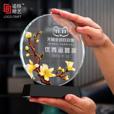 国风定制水晶奖杯2