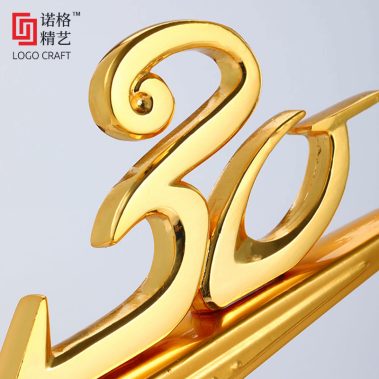 新款周年纪念金属水晶奖杯系列2-9