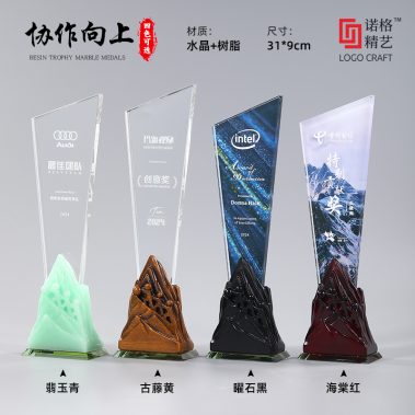 高端树脂水晶定制奖杯14