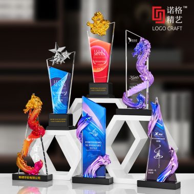 炫彩水晶树脂奖杯系列1-1