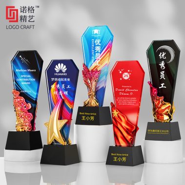 炫彩水晶树脂奖杯系列2-4