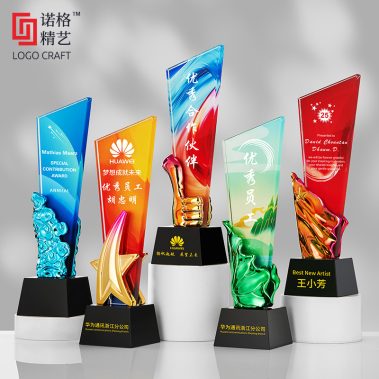 炫彩水晶树脂奖杯系列2-5