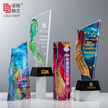 炫彩水晶树脂琉璃奖杯13