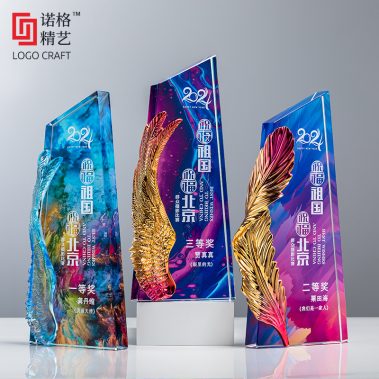炫彩水晶树脂琉璃奖杯16
