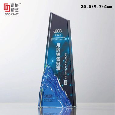 创意冰山水晶奖杯-14