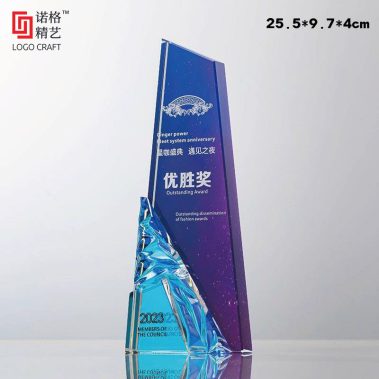 创意冰山水晶奖杯-15
