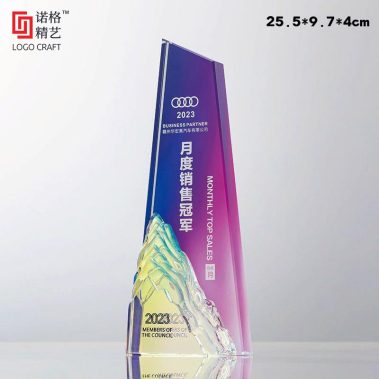 创意冰山水晶奖杯-16