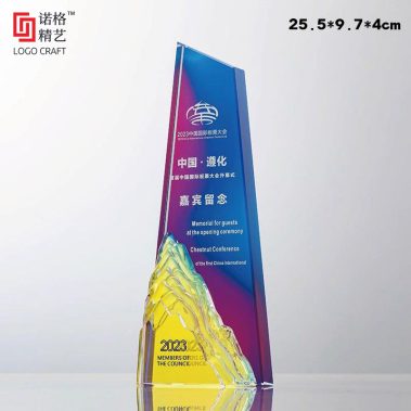 创意冰山水晶奖杯-17