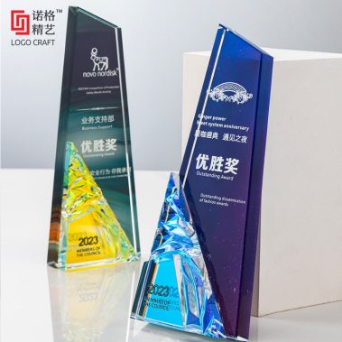 创意冰山水晶奖杯-3