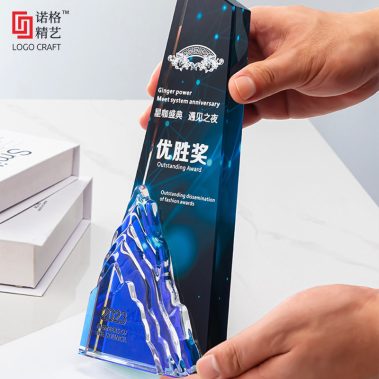 创意冰山水晶奖杯-4