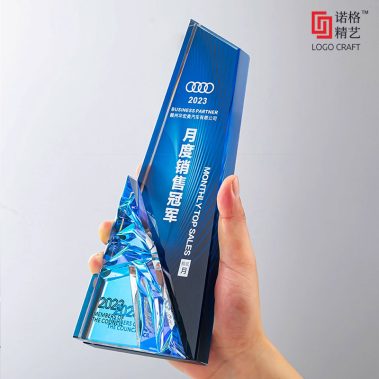 创意冰山水晶奖杯-7