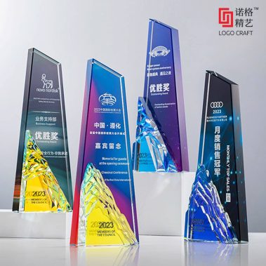 创意冰山水晶奖杯-8