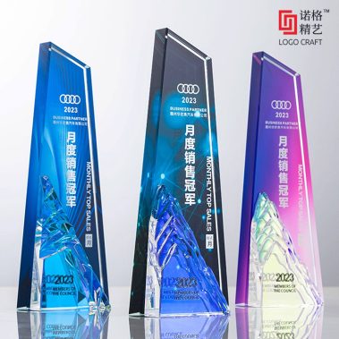 创意冰山水晶奖杯-9