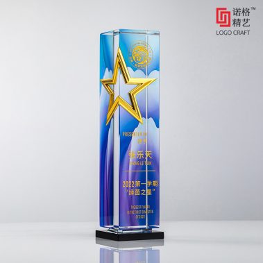 创意金属五星水晶奖杯-11