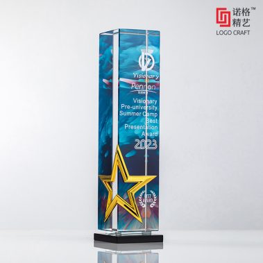 创意金属五星水晶奖杯-8