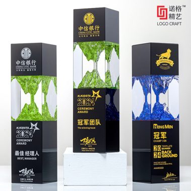 万古长青沙漏定制奖杯-6