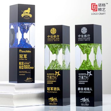 万古长青沙漏定制奖杯-9