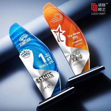 新款帆船铝材水晶奖杯-8