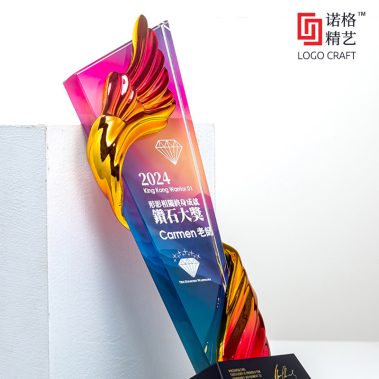炫彩树脂水晶奖杯-12