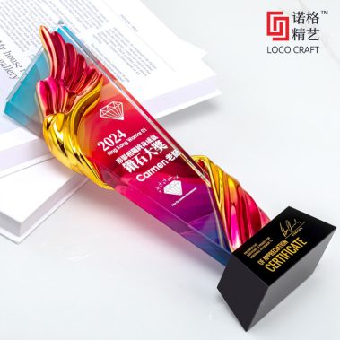 炫彩树脂水晶奖杯-13