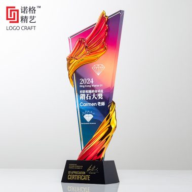 炫彩树脂水晶奖杯-6