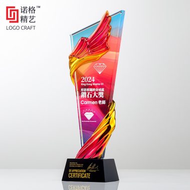 炫彩树脂水晶奖杯-7