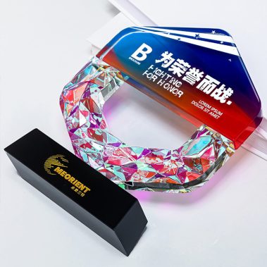镀彩晶钻奖杯系列-10
