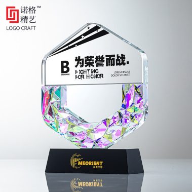 镀彩晶钻奖杯系列-11