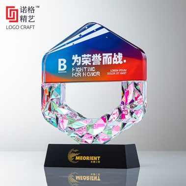 镀彩晶钻奖杯系列-12