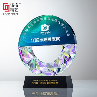 镀彩晶钻奖杯系列-14